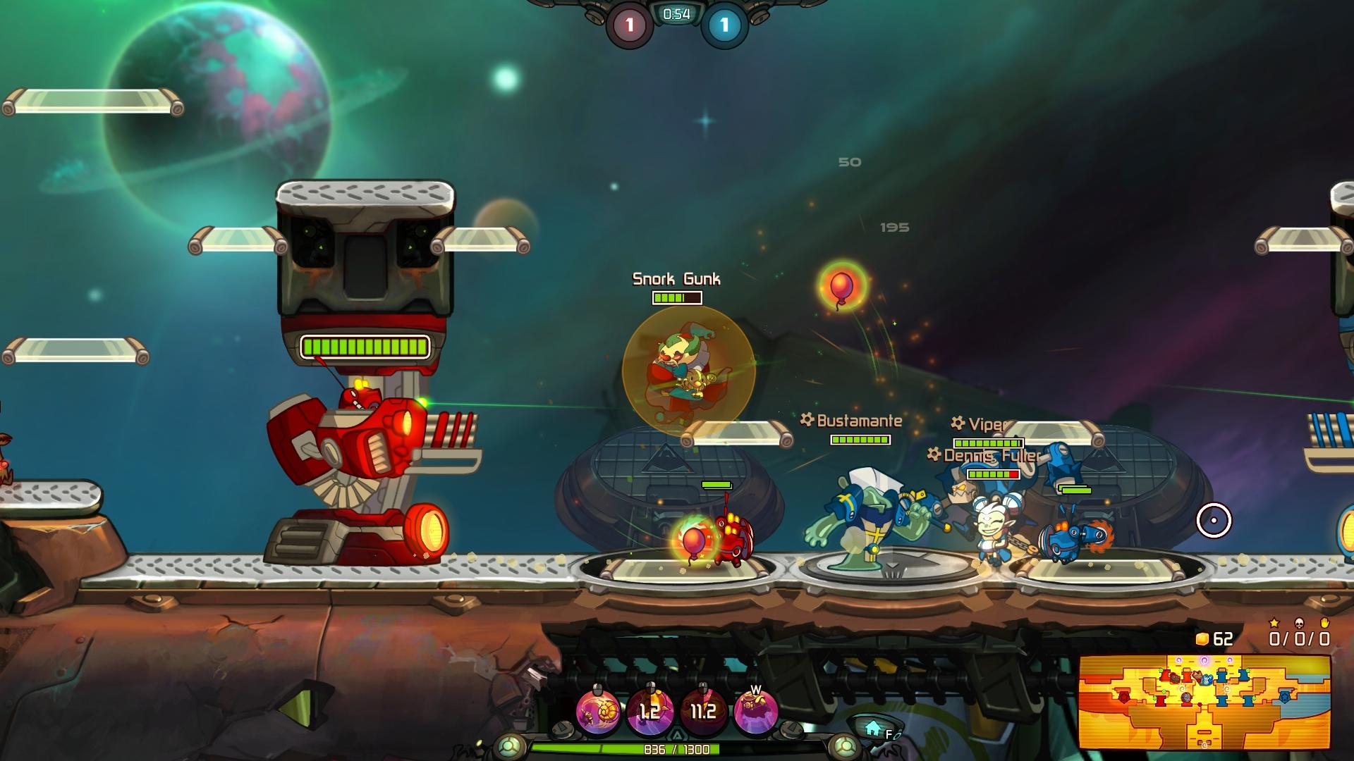 Awesomenauts - Bozo Gunk Skin screenshot 2