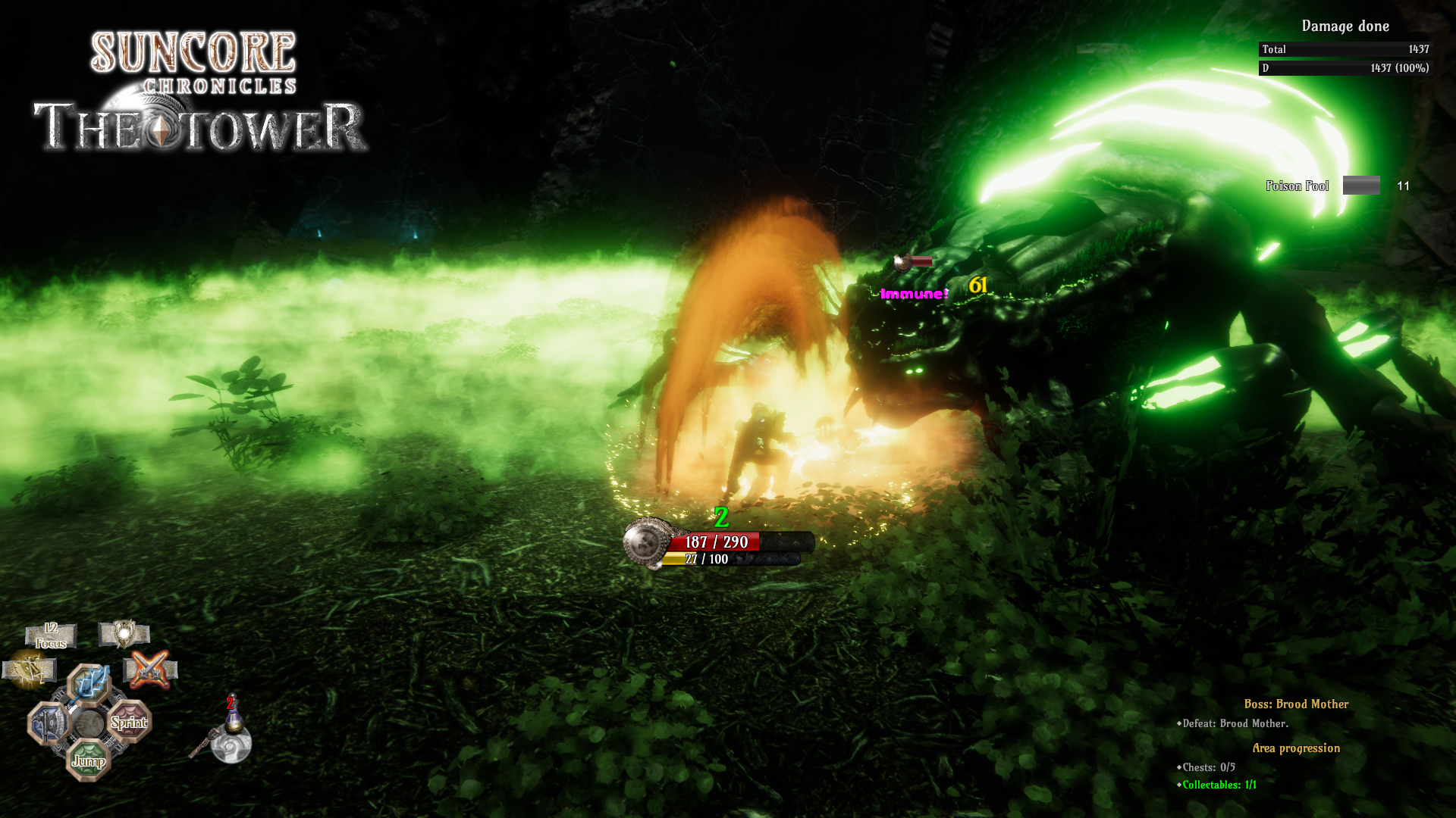 Suncore Chronicles: The Tower - Level 1 screenshot 1