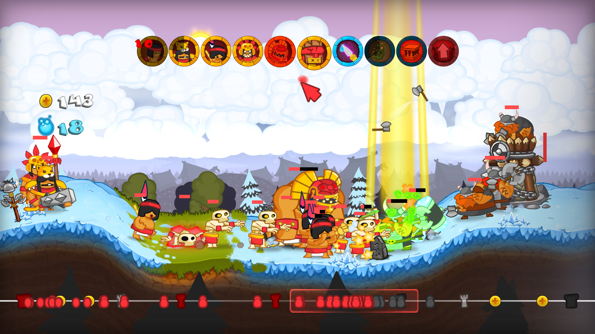 Swords and Soldiers HD screenshot 4