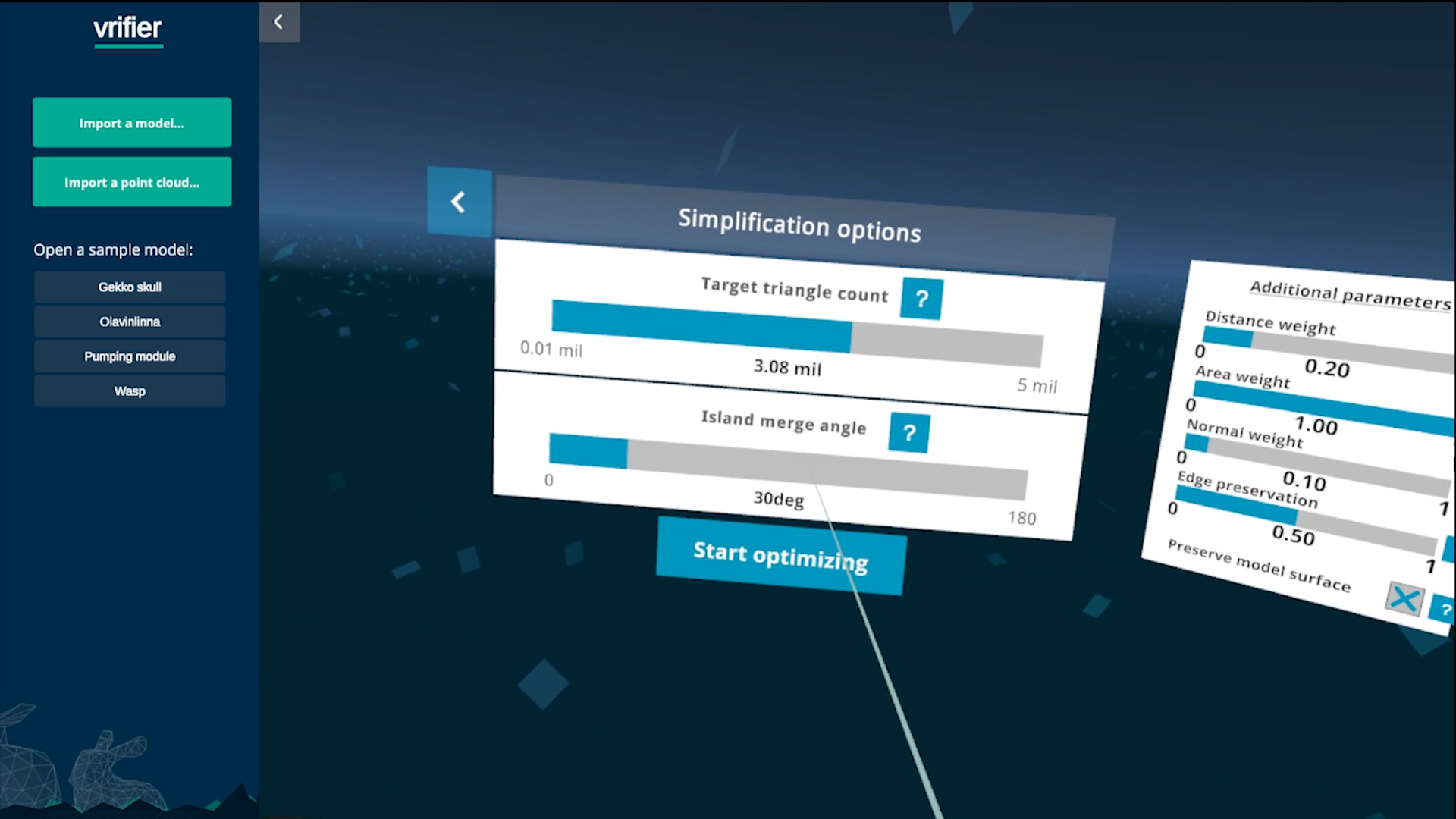 VRifier screenshot 2