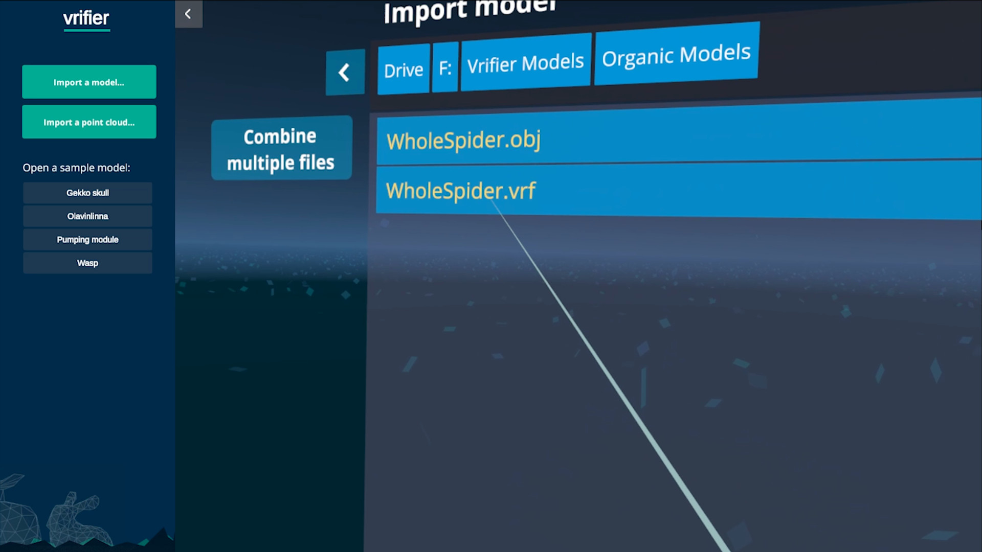 VRifier screenshot 1