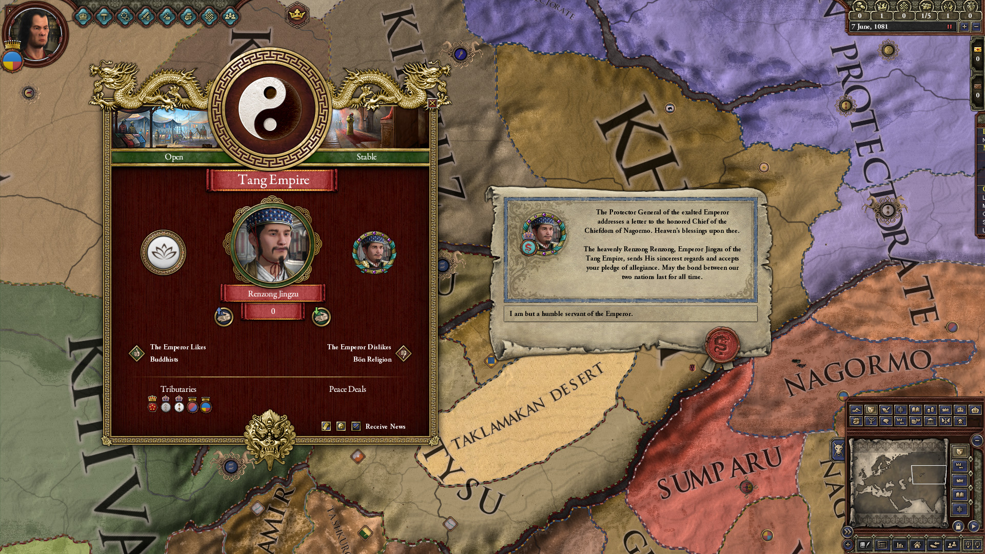 Crusader Kings II: Jade Dragon screenshot 6