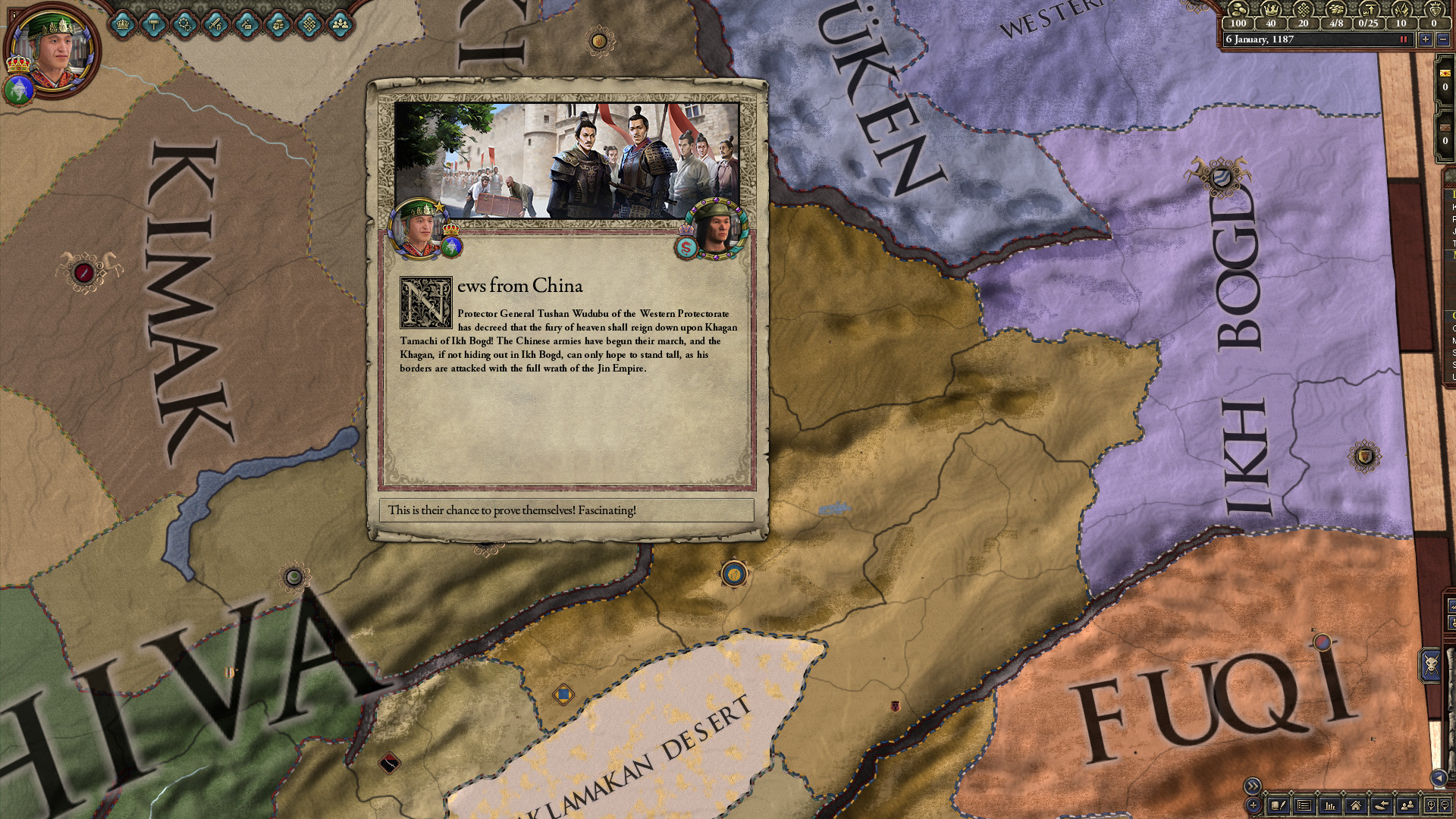Crusader Kings II: Jade Dragon screenshot 2