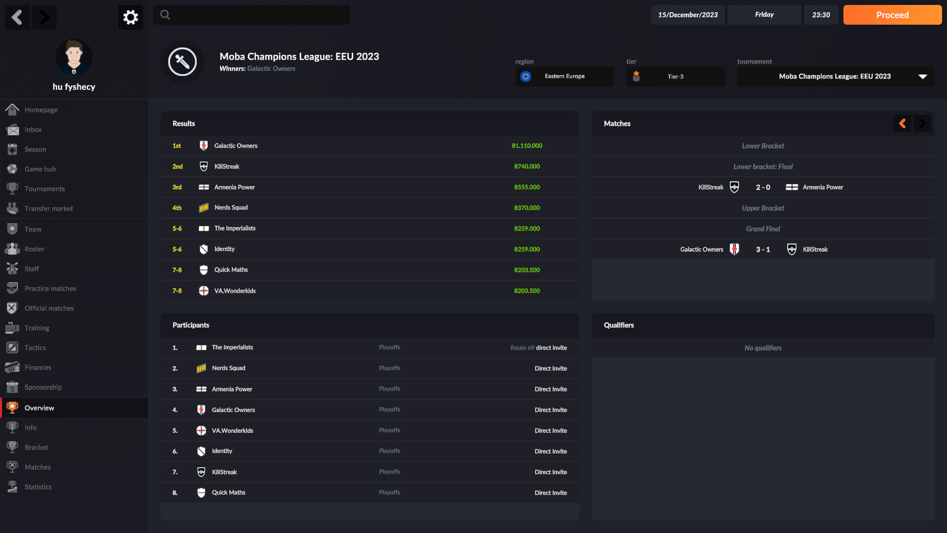 eSports Manager screenshot 14