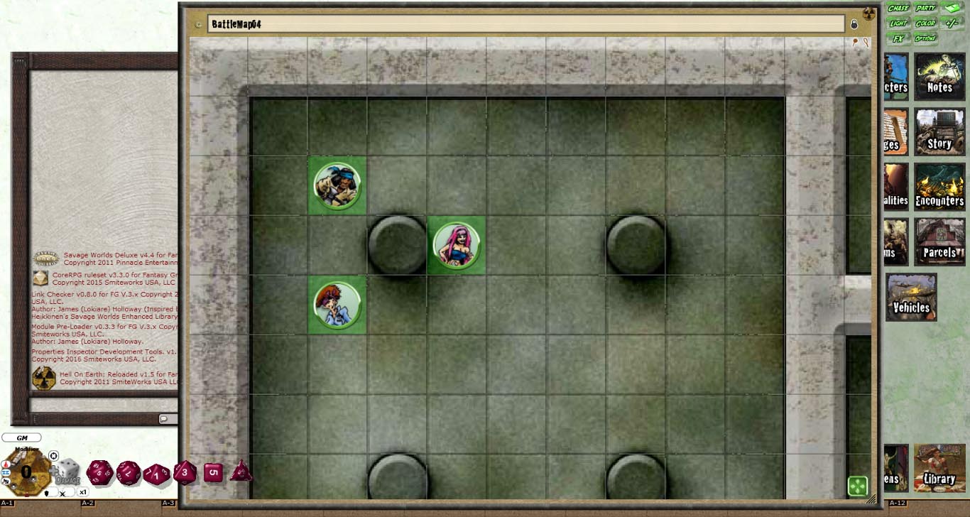 Fantasy Grounds - Hell on Earth (Portrait Pack) screenshot 1