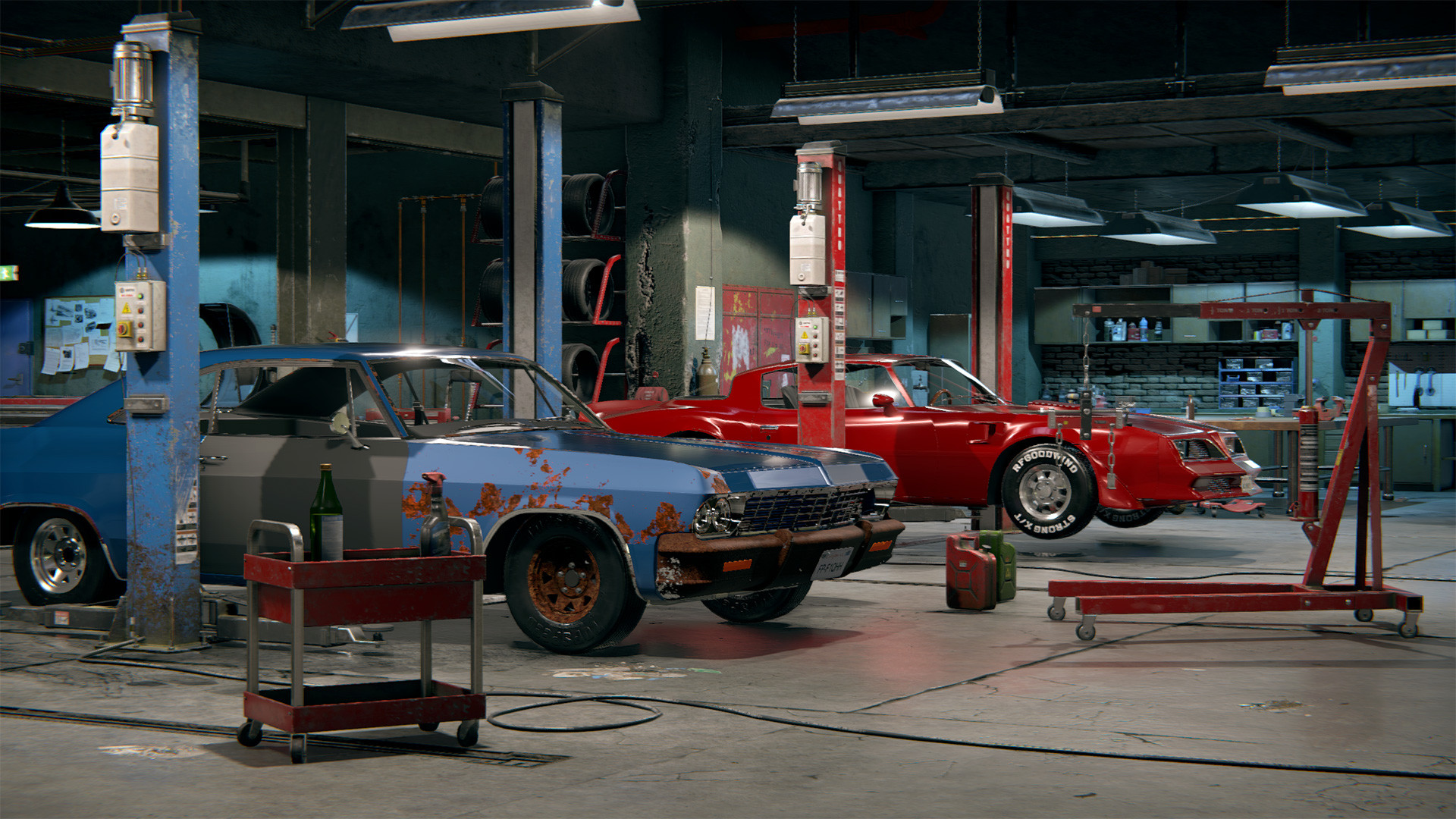 Steam 限時免費《Car Mechanic Simulator 2018》,48,000+ 好評的修車模擬遊戲