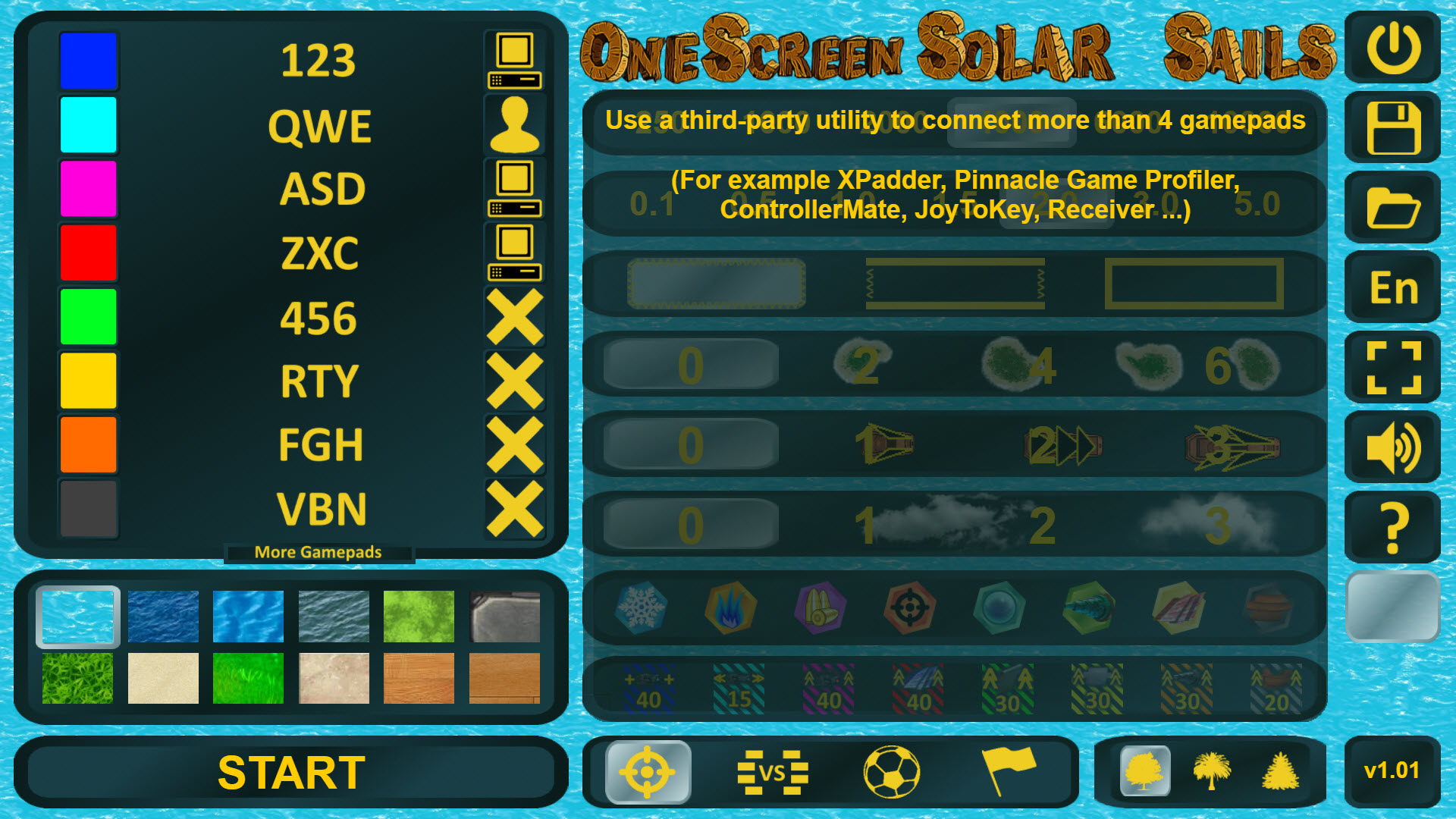 OneScreen Solar Sails screenshot 13
