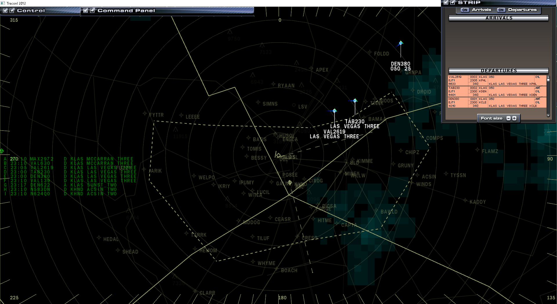 Tracon!2012:SE screenshot 7