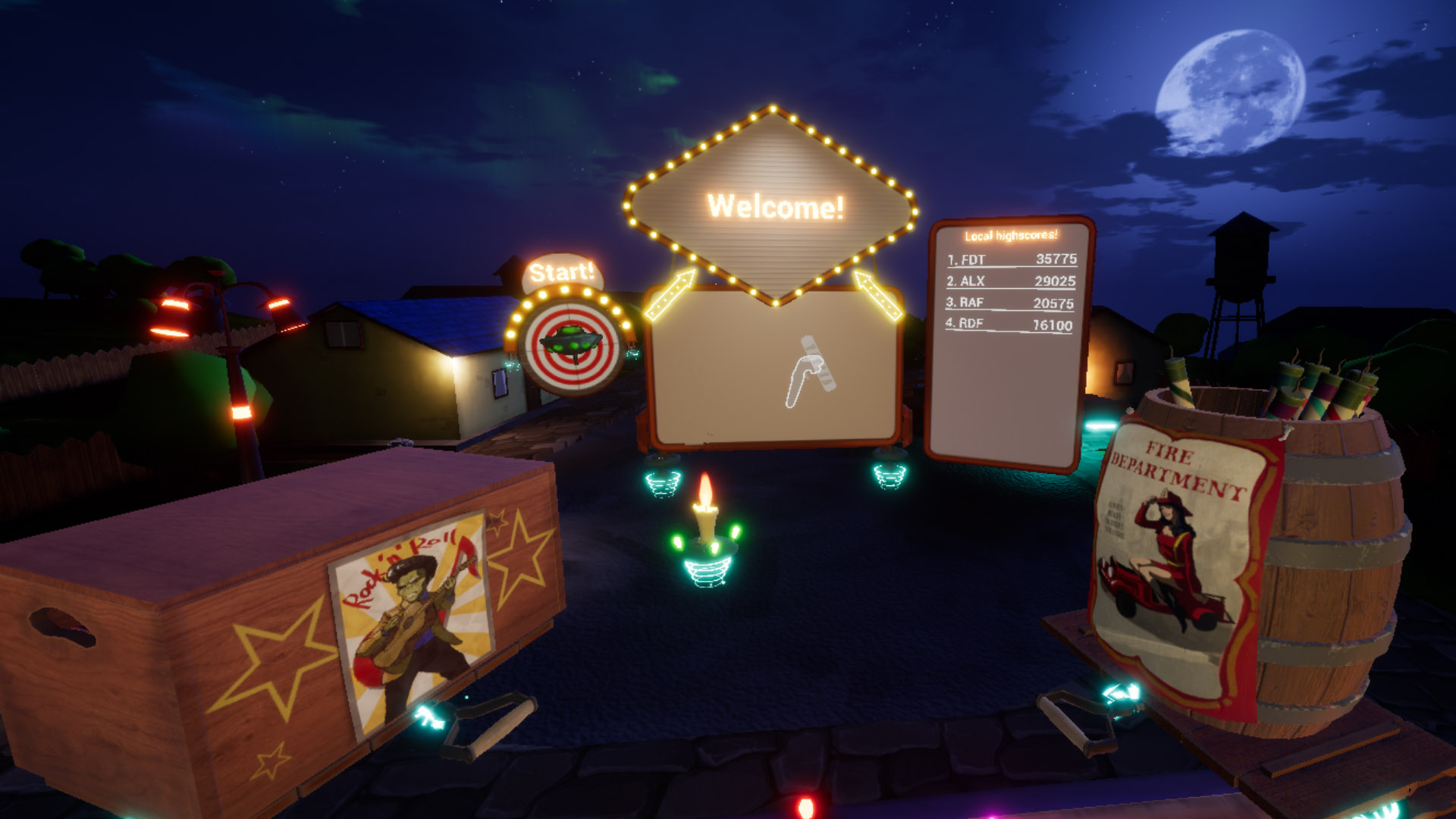 Aliens In The Yard screenshot 1
