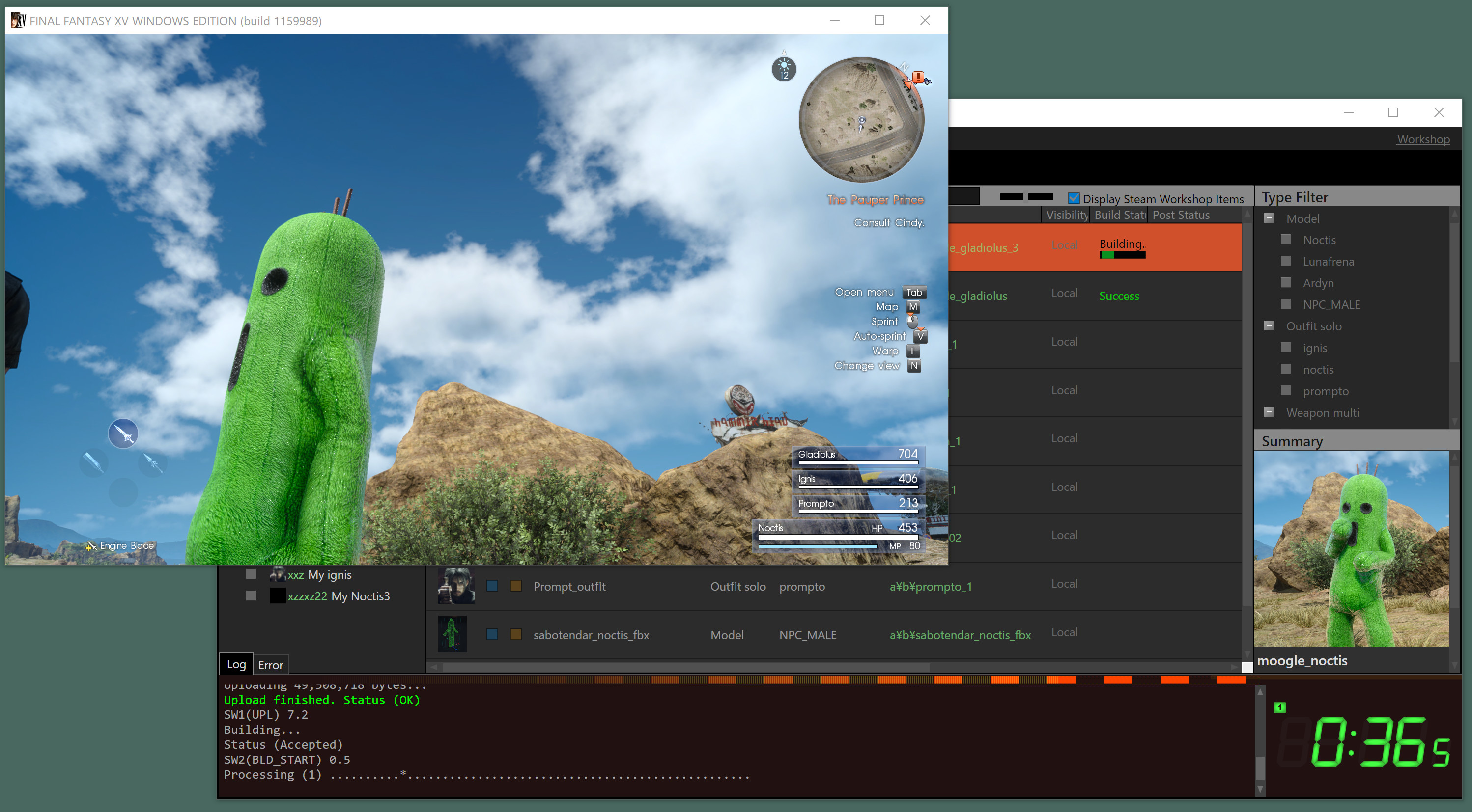 FINAL FANTASY XV WINDOWS EDITION MOD ORGANIZER screenshot 6