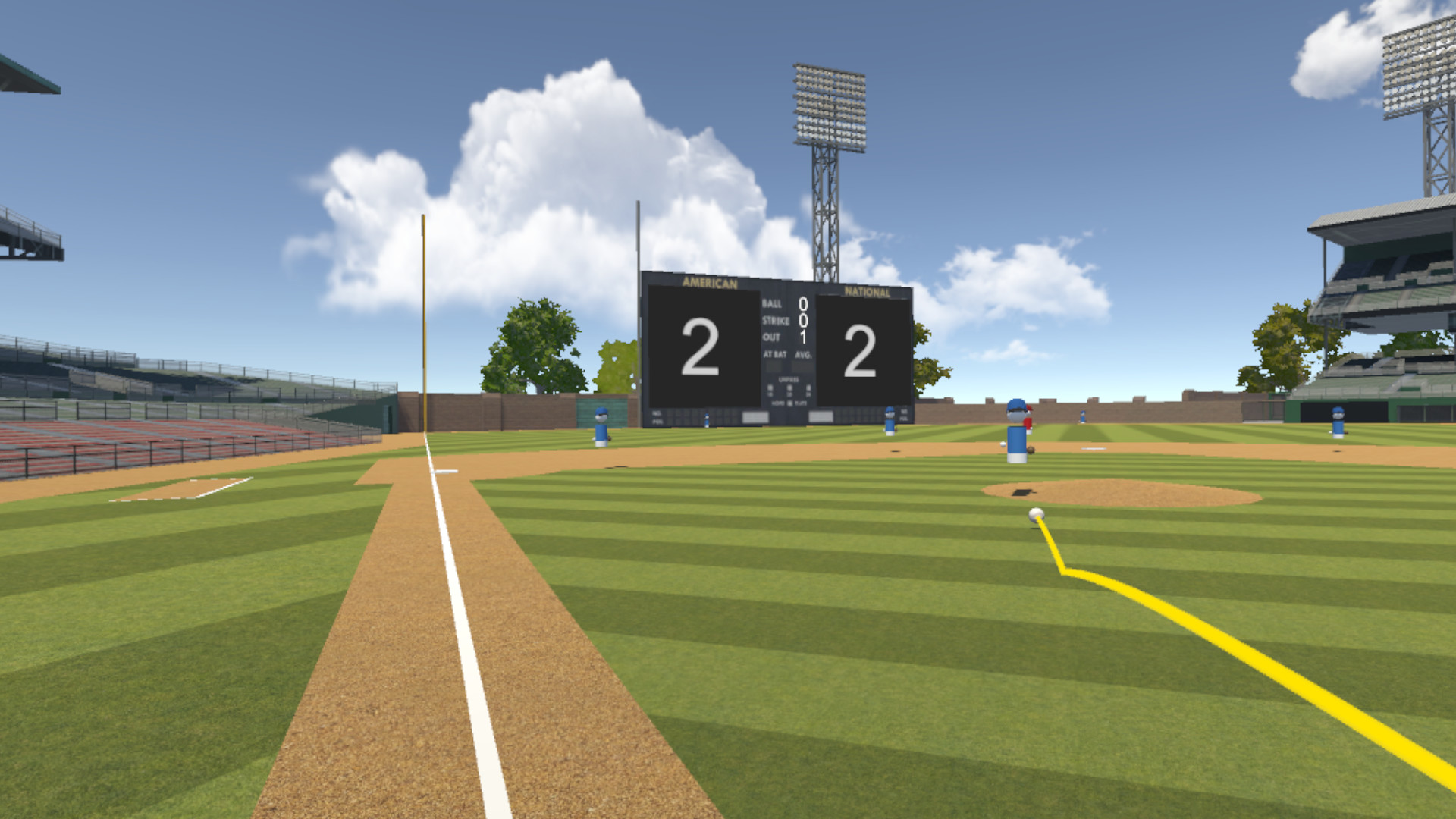 Double Play: 2-Player VR Baseball screenshot 5