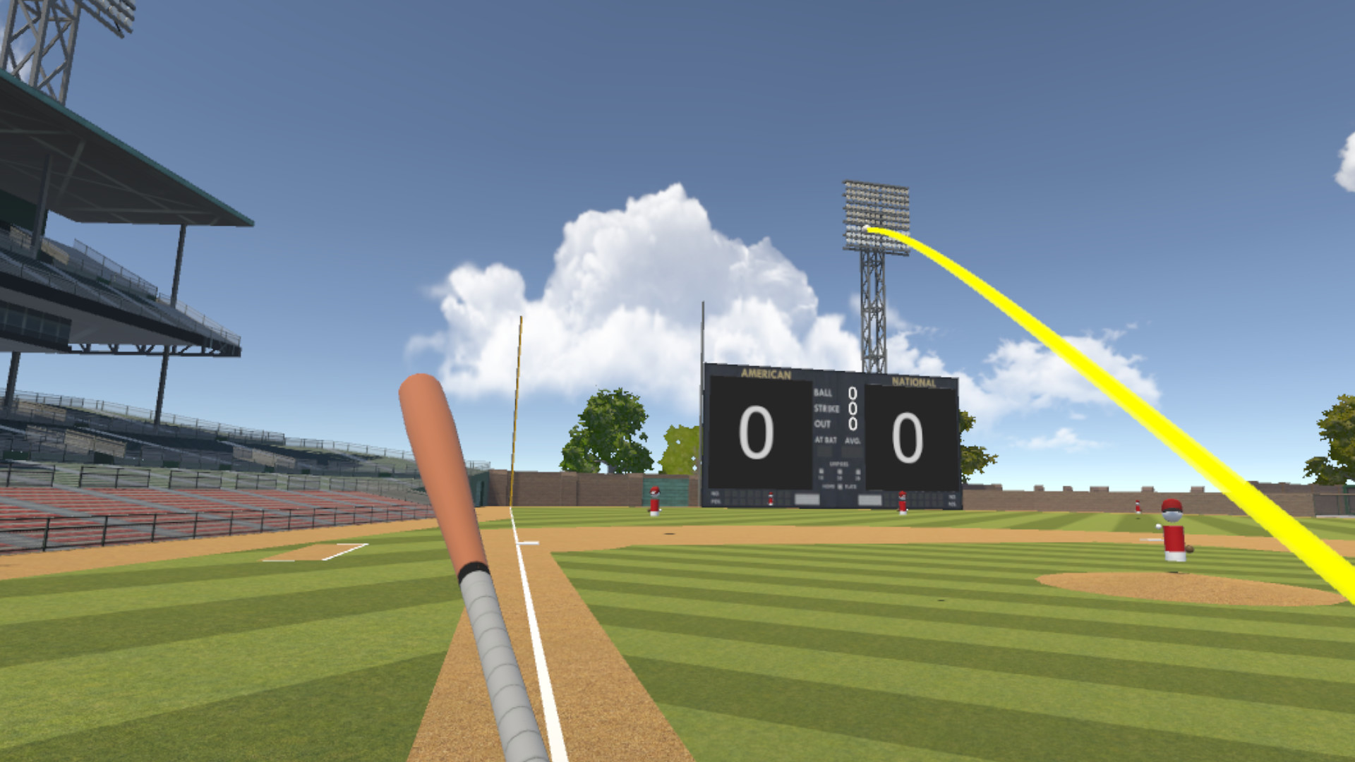 Double Play: 2-Player VR Baseball screenshot 3