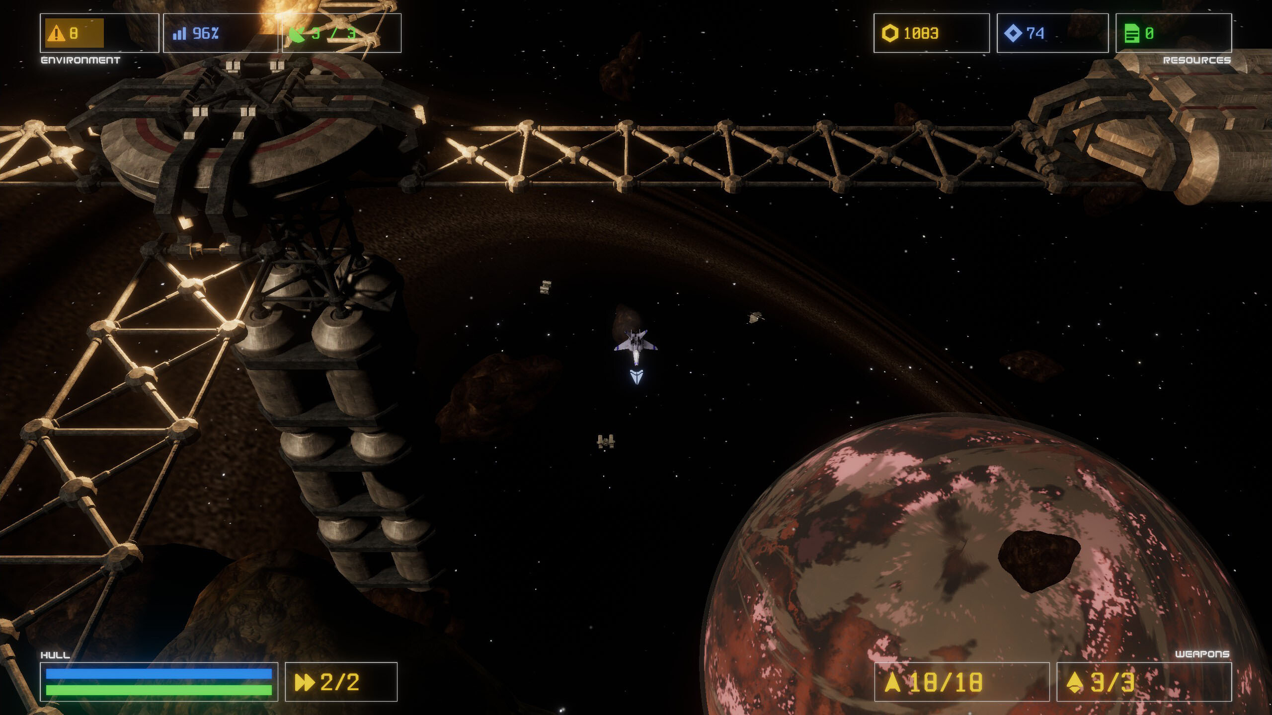 Debris Field screenshot 1