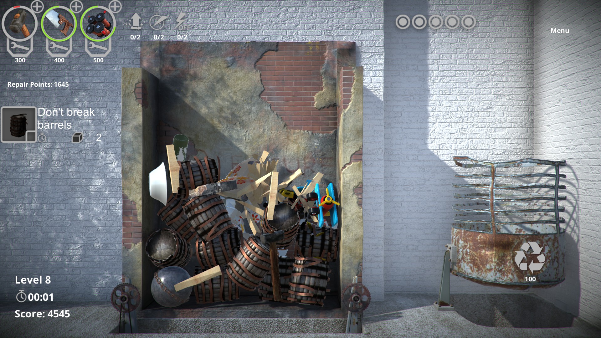Crushing Blow screenshot 1