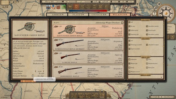 Grand Tactician: The Civil War (1861-1865) screenshot