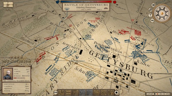 Grand Tactician: The Civil War (1861-1865) screenshot