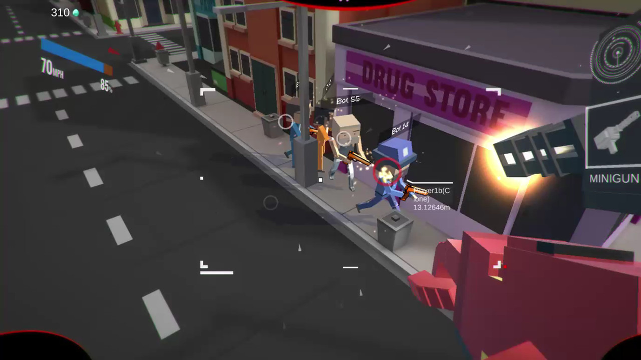 Block Robot Mini Survival Game screenshot 5