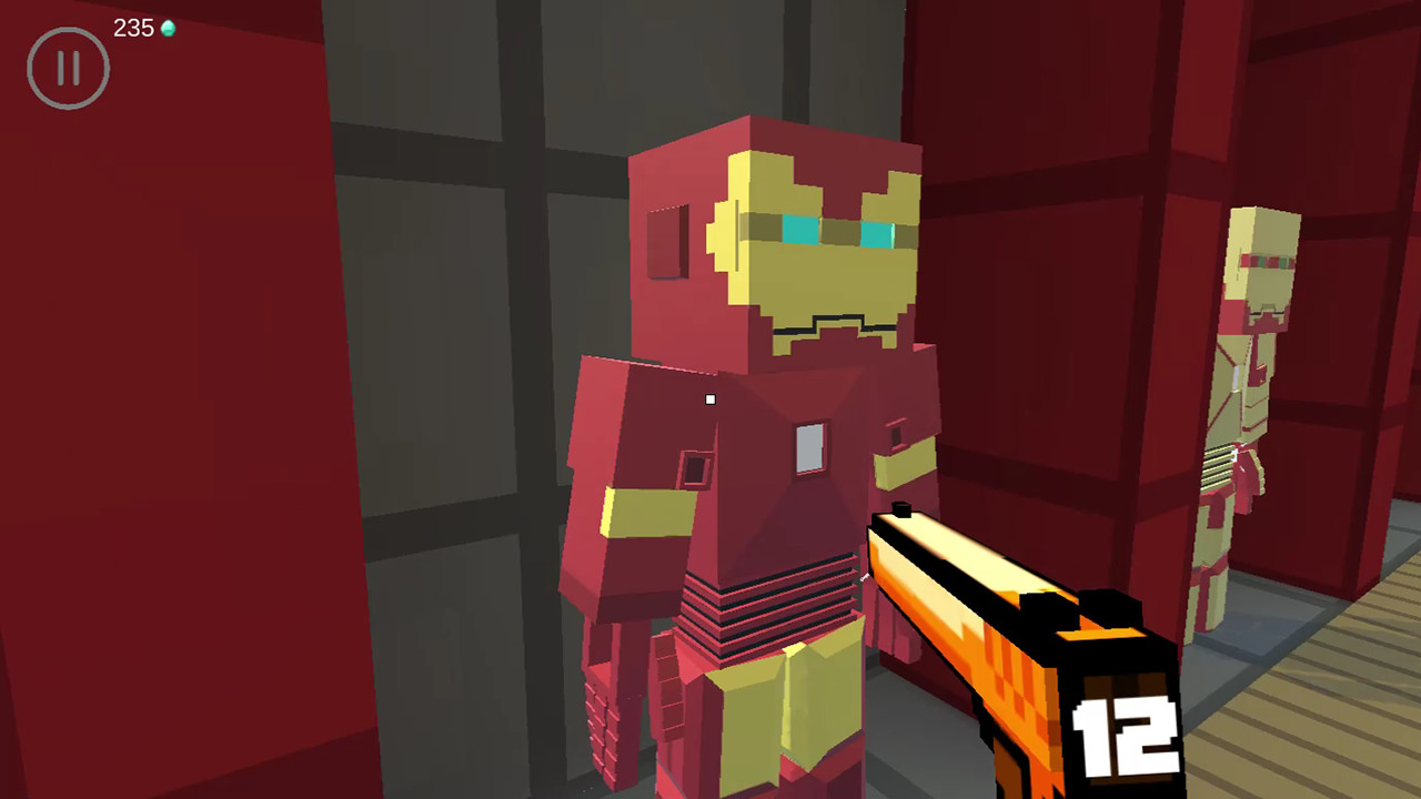 Block Robot Mini Survival Game screenshot 3
