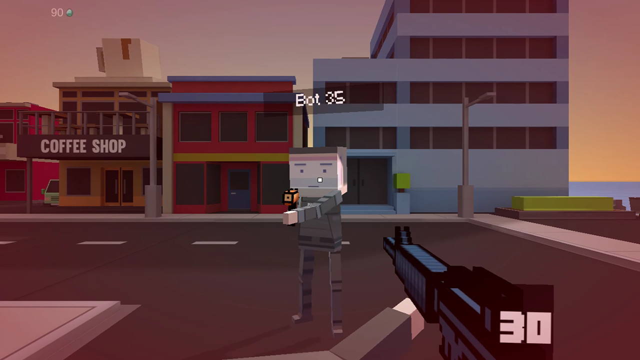 Block Robot Mini Survival Game screenshot 2