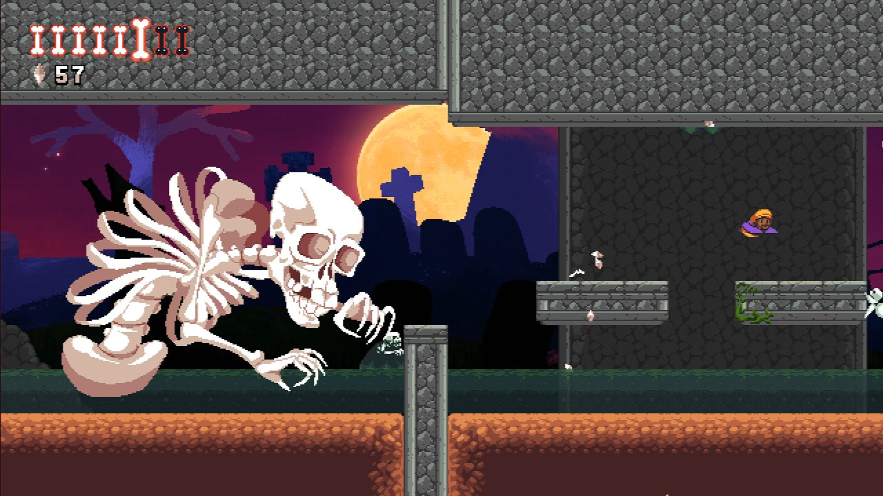 Steam Skeleton Boomerang