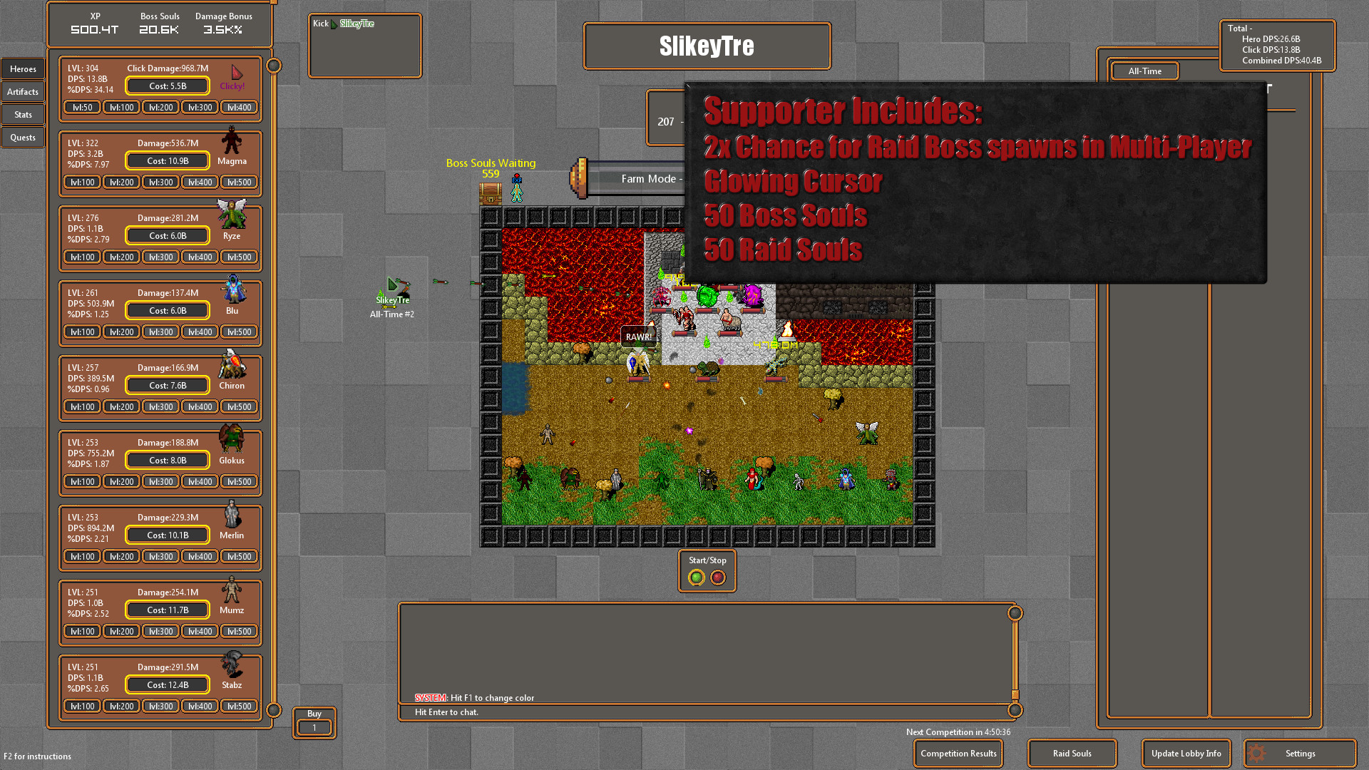 ClickRaid - Supporter Pack screenshot 1