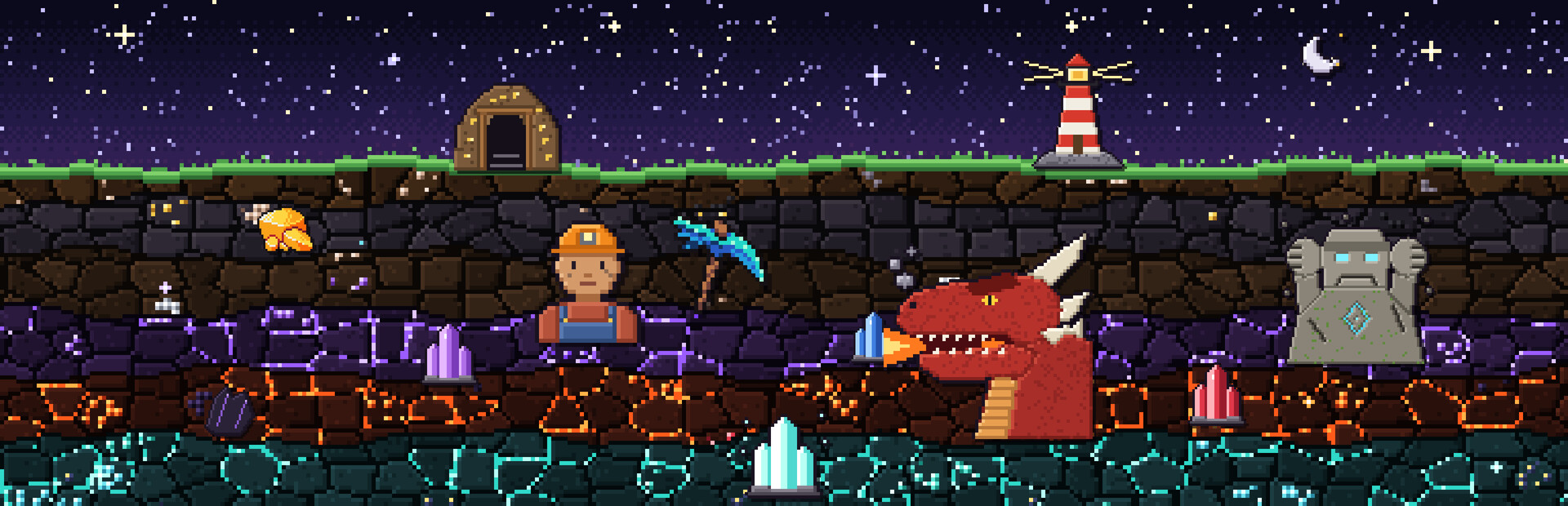 A Mining Game