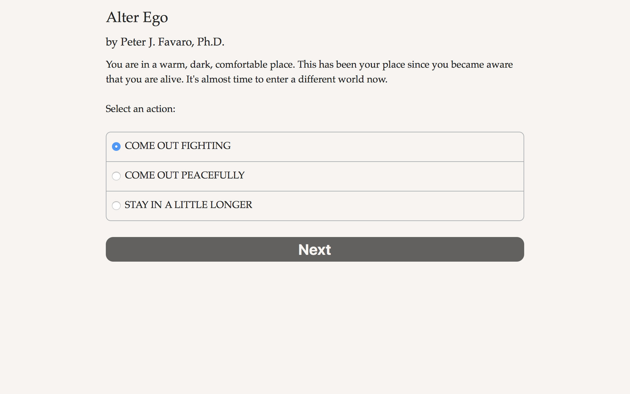 Alter Ego screenshot 2