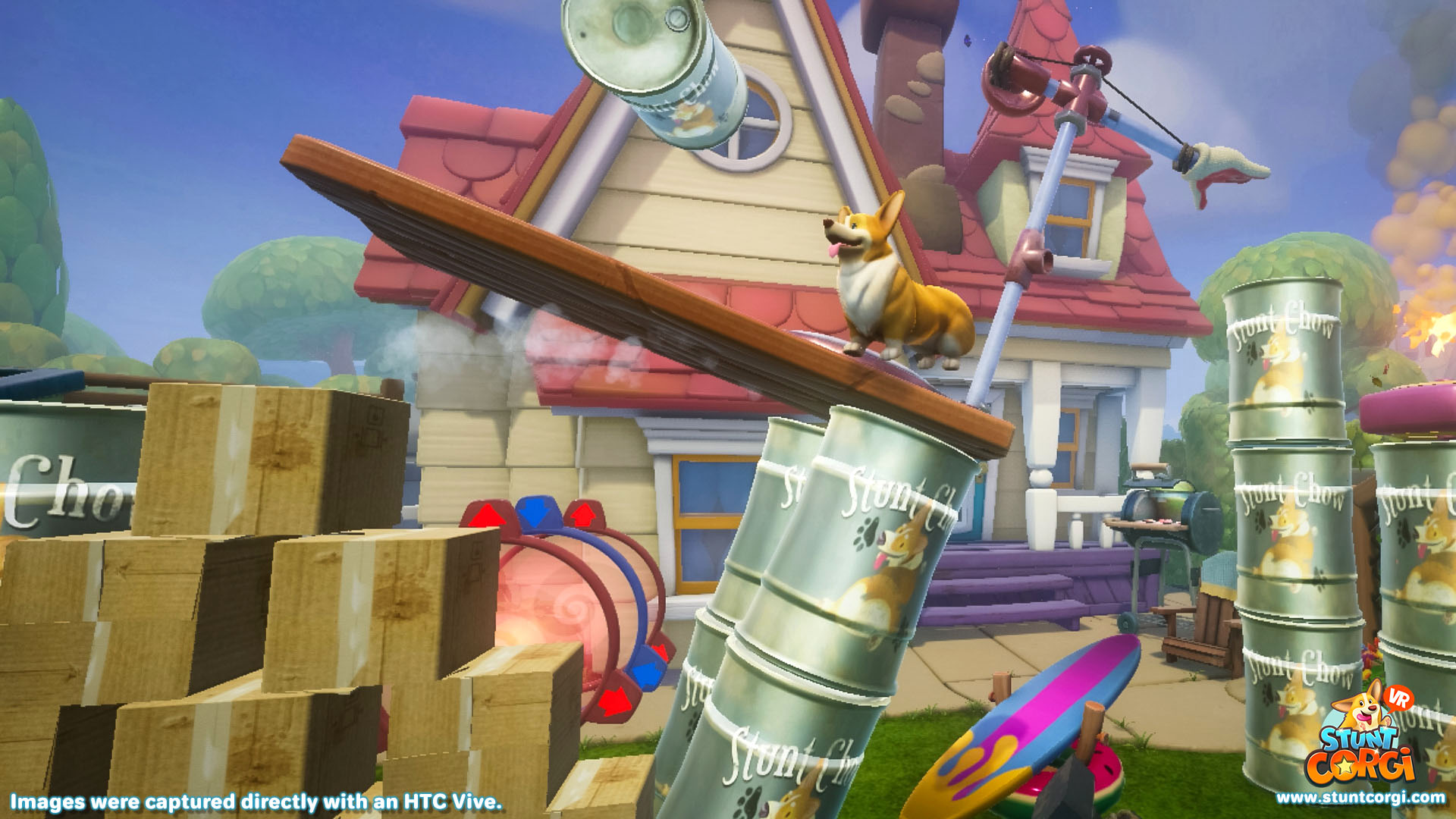 Stunt Corgi VR screenshot 2