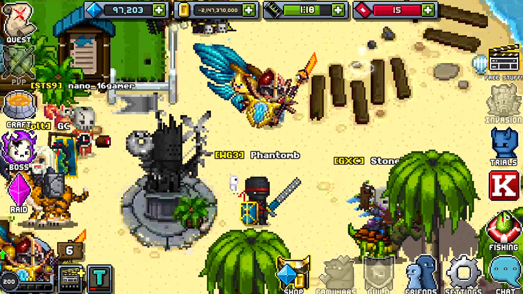 Bit Heroes screenshot 1
