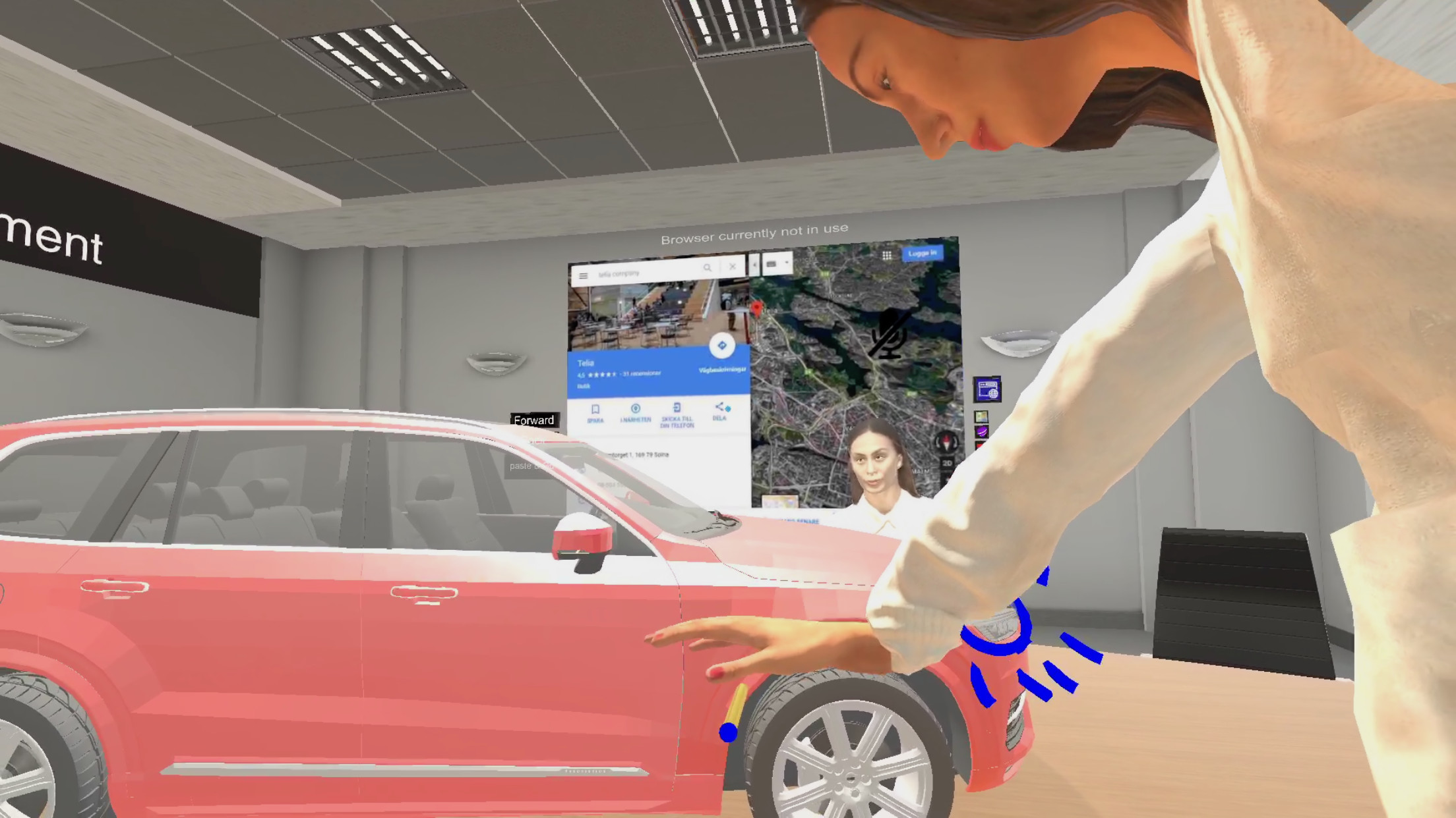 Telia VR conference screenshot 3