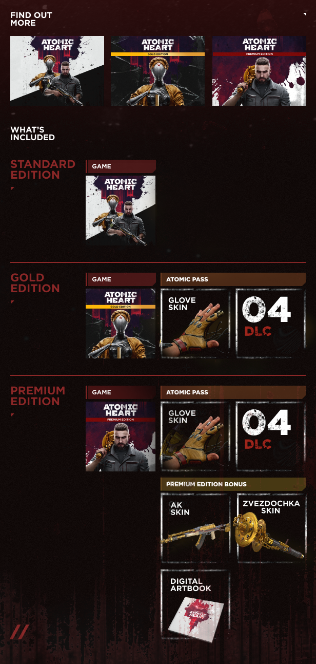 سی دی کی اشتراکی بازی Atomic Heart Premium Edition