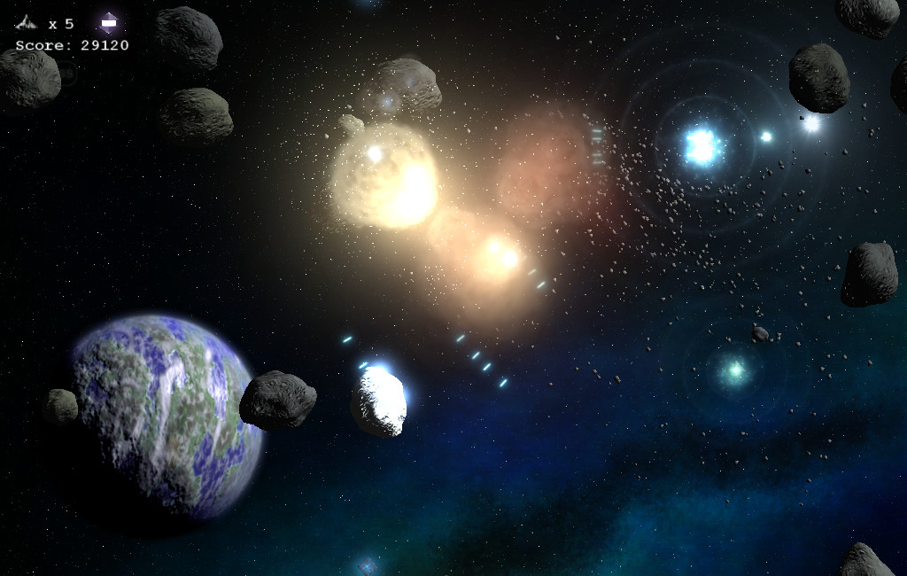 Asteroids Millennium screenshot 2