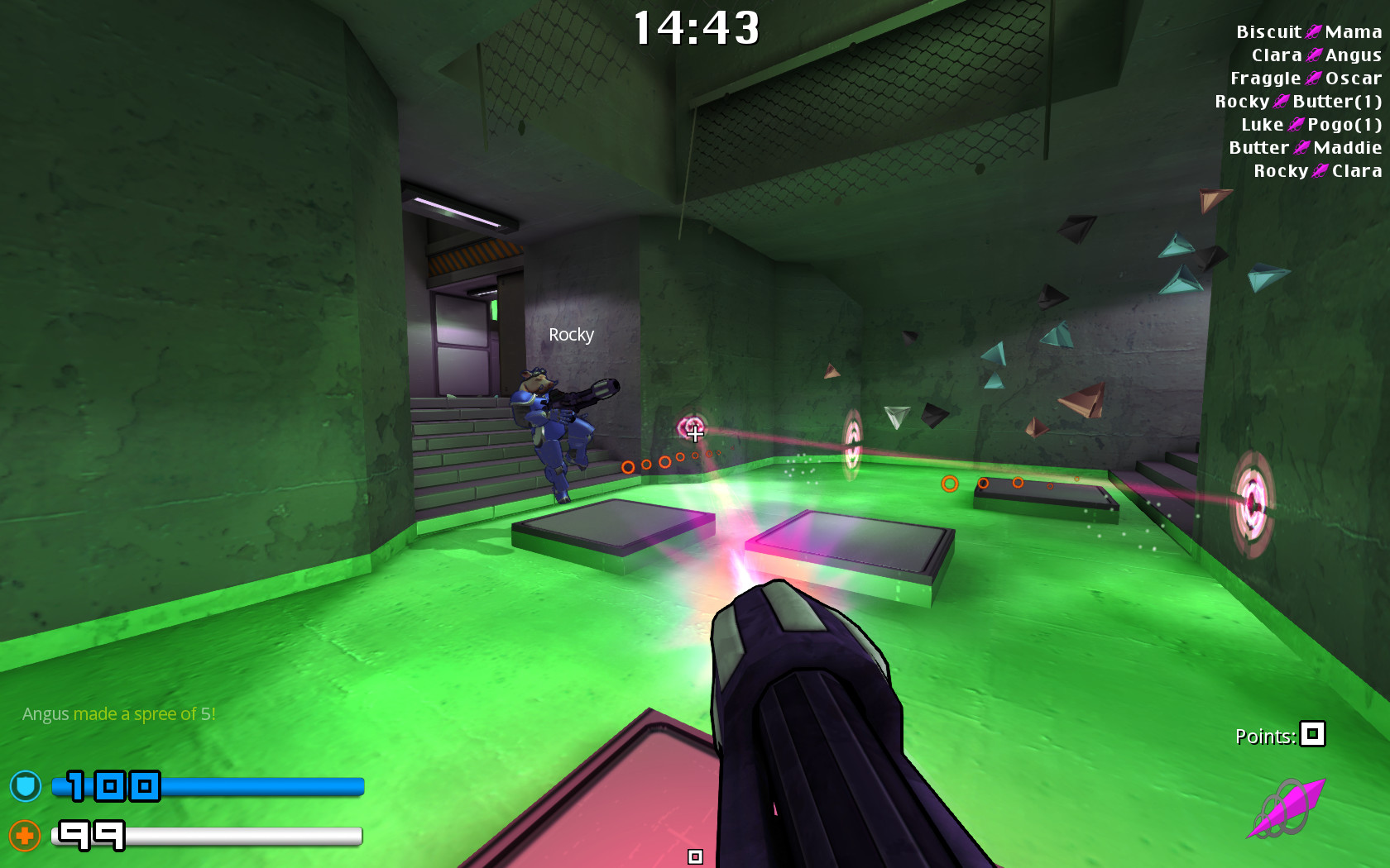 Warfork screenshot 2