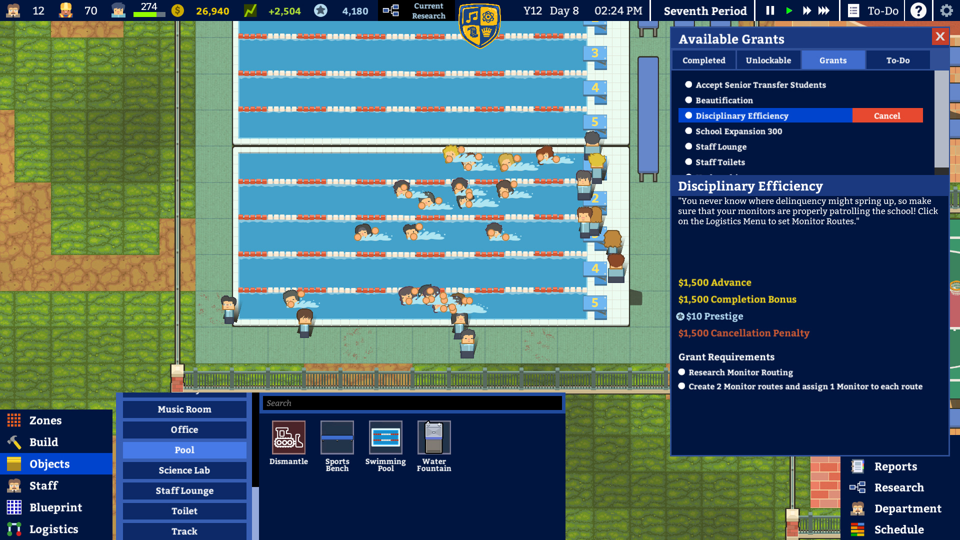 Academia : School Simulator screenshot 10