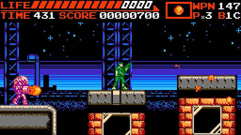 Alien Splatter Redux screenshot 1
