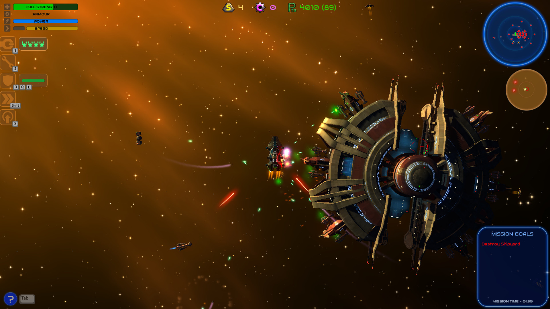 Space Battlecruiser screenshot 1