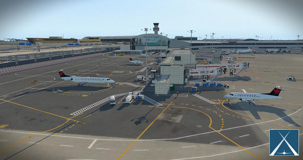 X-Plane 11 - Add-on: Globall Art - CYYZ - Toronto Pearson