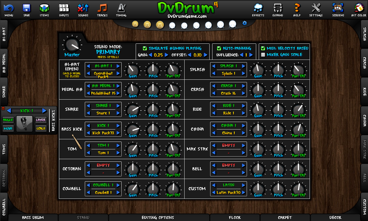 DvDrum - Kick Sound Pack screenshot 1