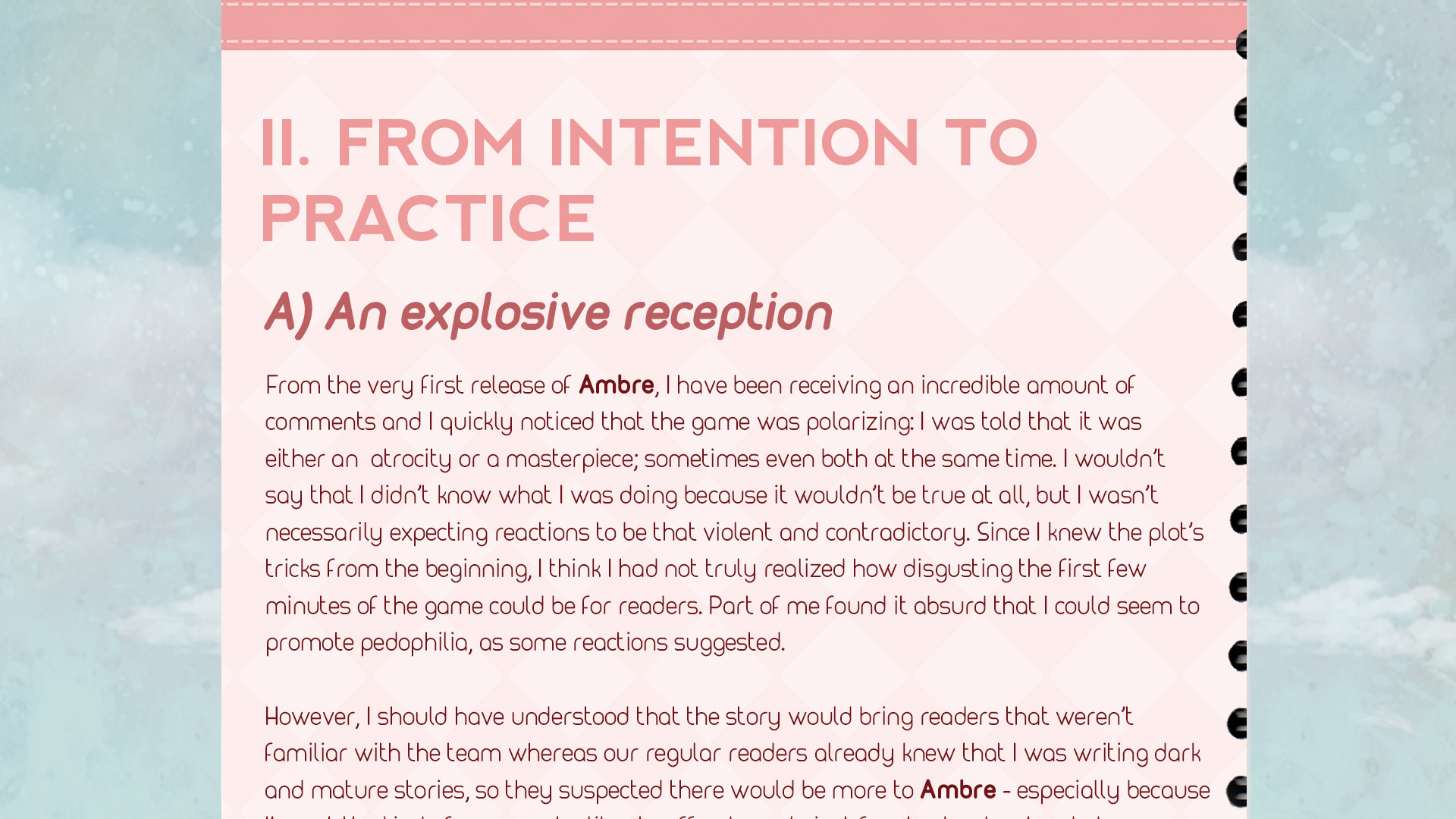 Ambre - Bonus Booklet screenshot 5