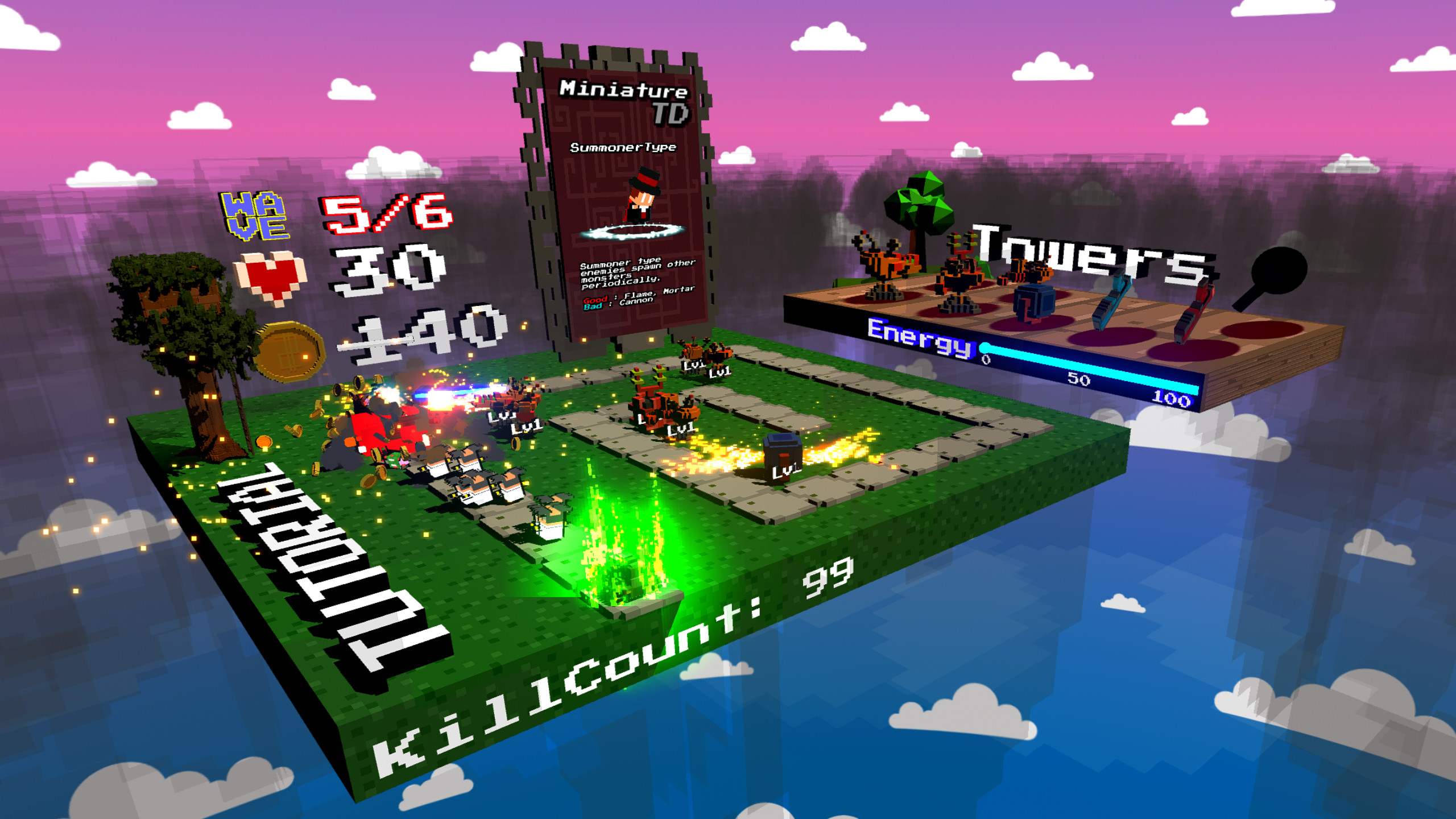 Miniature TD screenshot 3