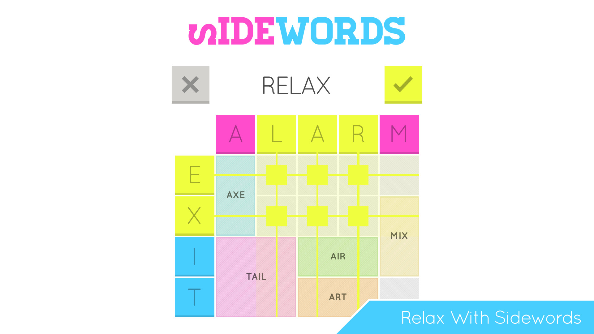 Sidewords screenshot 1