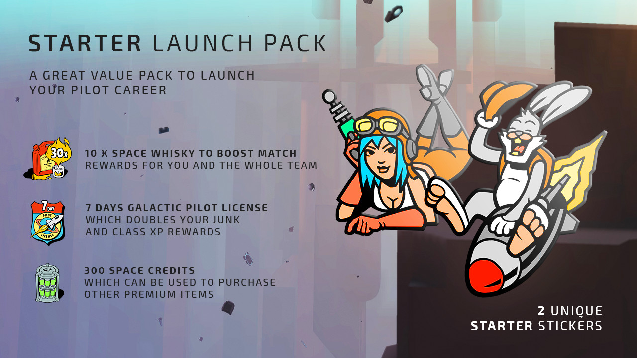 Galactic Junk League - Starter Launch Pack screenshot 1