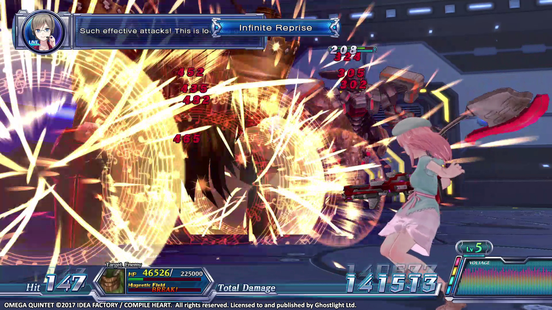 Omega Quintet screenshot 5