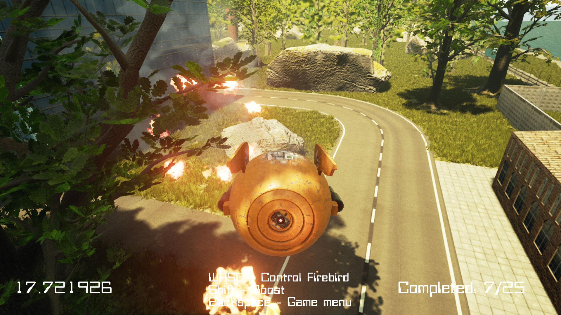 FreeFly Burning screenshot 1