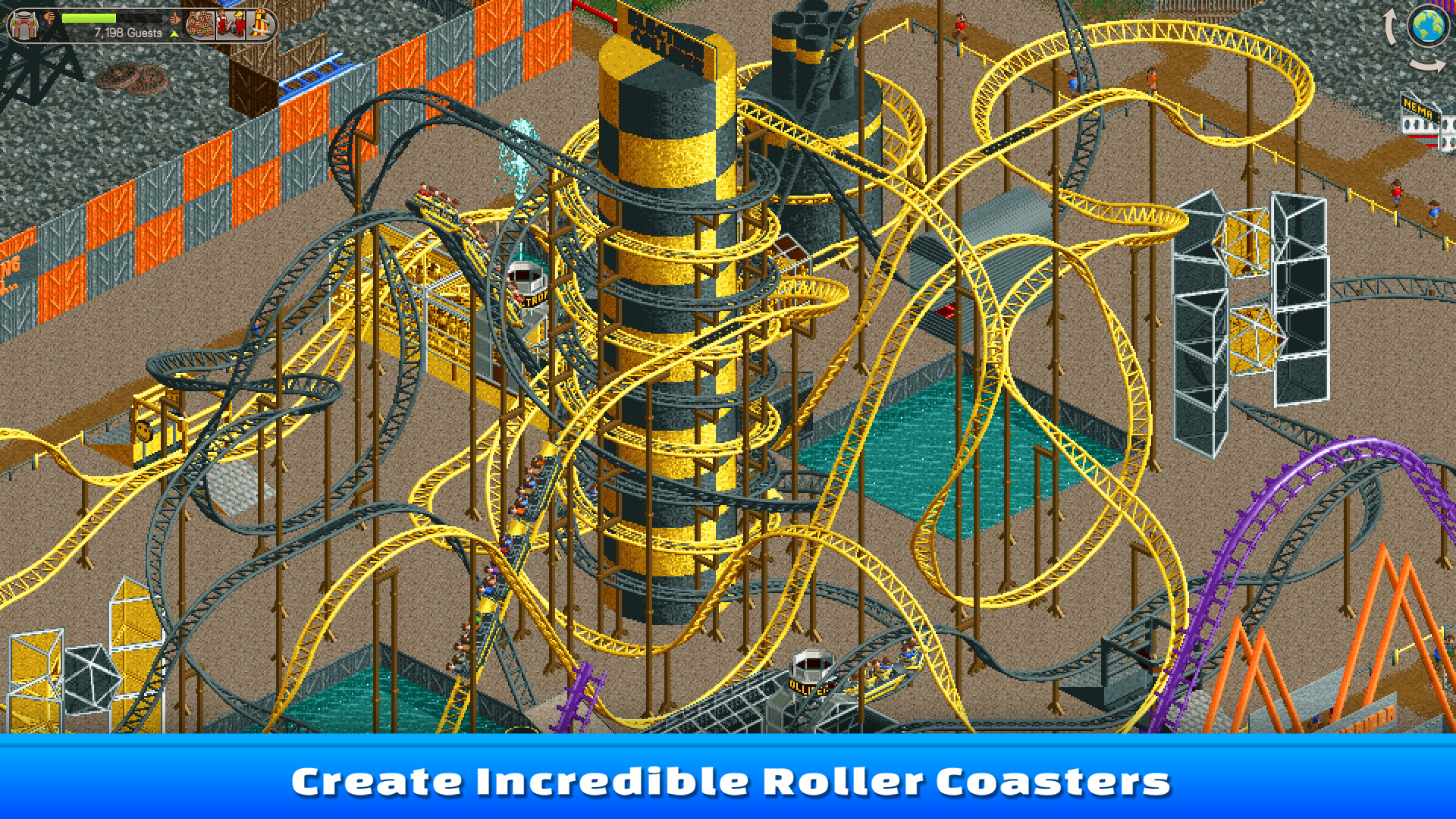 过山车大亨 经典版-RollerCoaster Tycoon Classic-游戏图片-好玩客