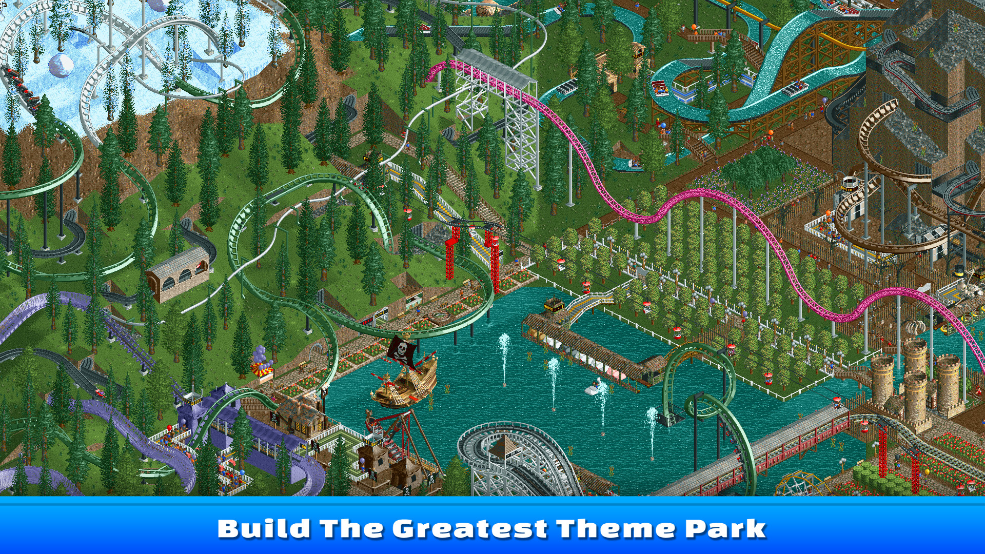 过山车大亨 经典版-RollerCoaster Tycoon Classic-游戏图片-好玩客