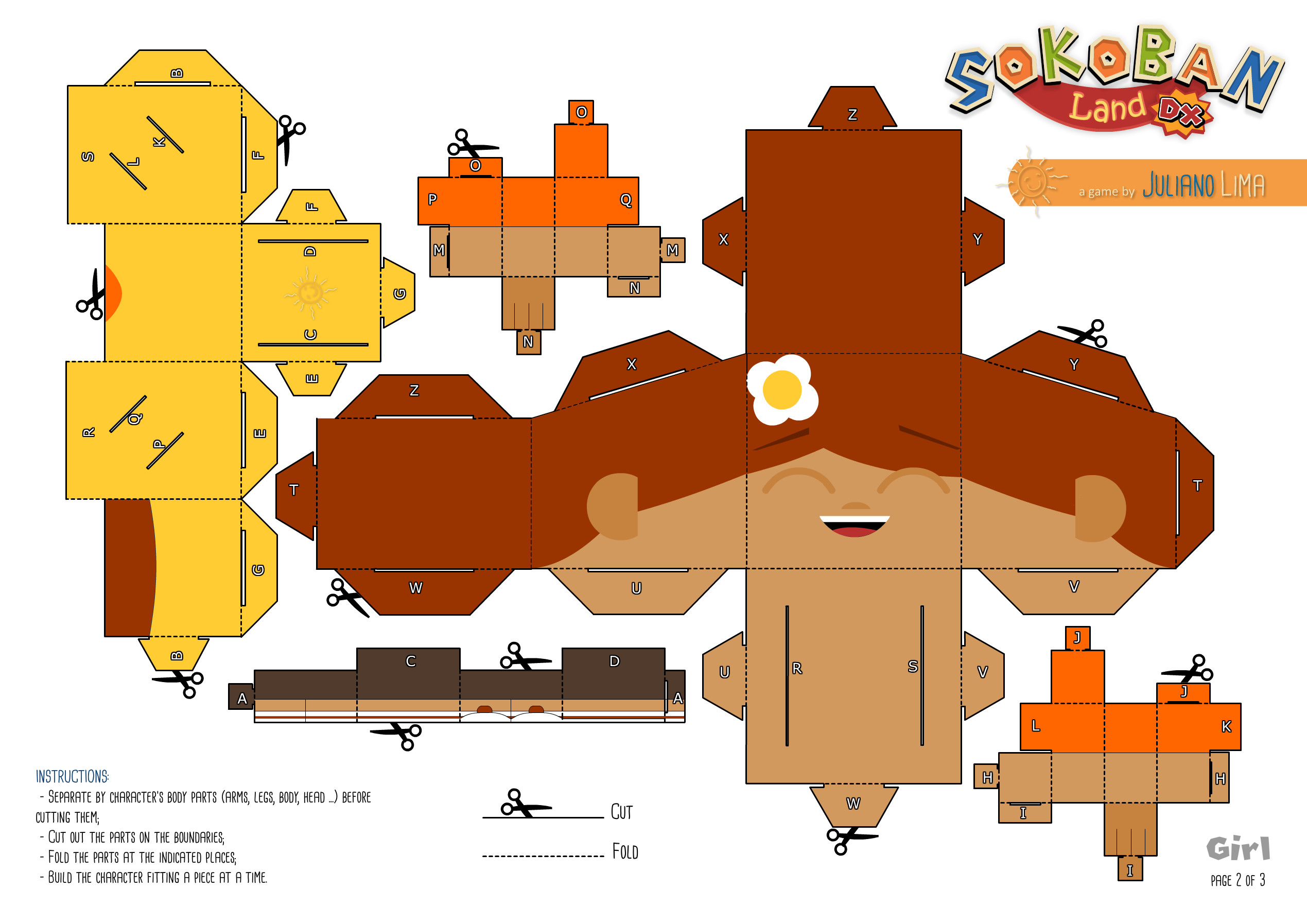 Sokoban Land DX - PaperToys screenshot 2