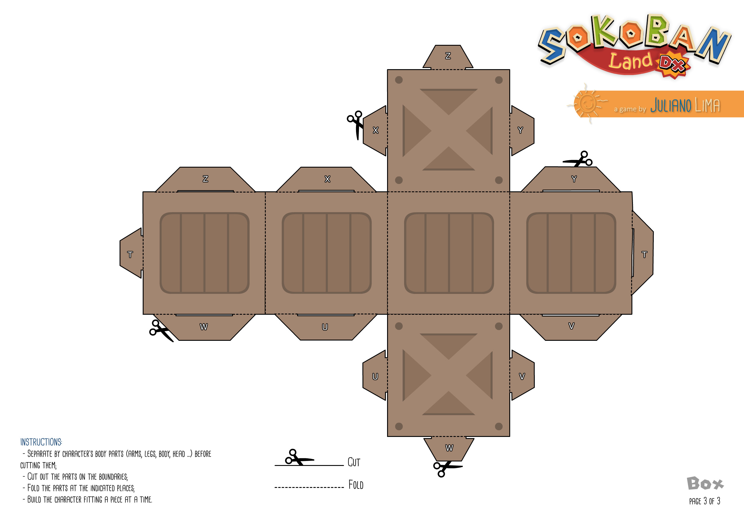 Sokoban Land DX - PaperToys screenshot 3