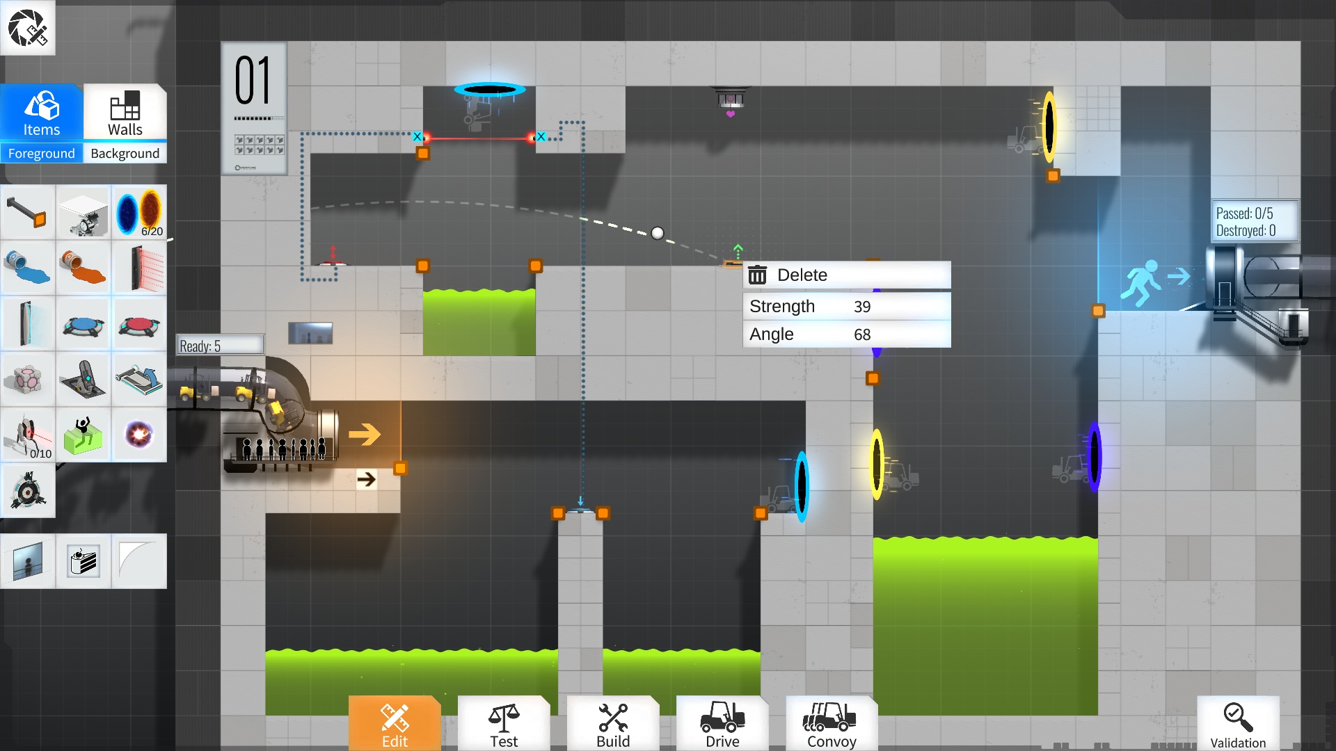 Bridge Constructor Portal screenshot 4