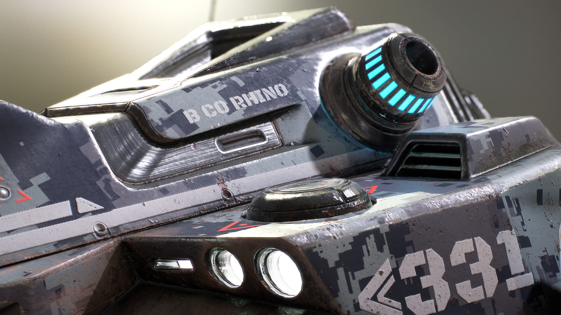 Mech Tutorial - 3Ds Max & Substance Painter screenshot 9